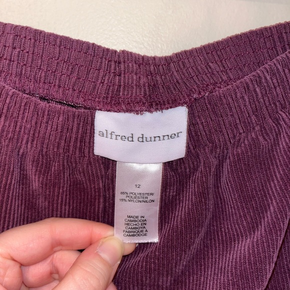 alfred dunner corduroys 💜 - Picture 2 of 2